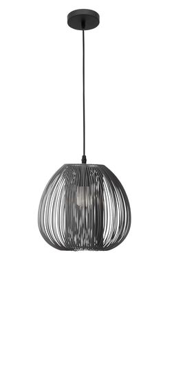 Nova Luce DESIRE Pendelleuchte E27 Grau 250x28cm dimmbar 9586153