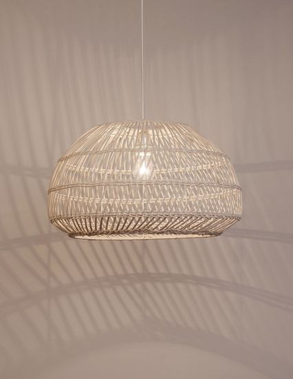 Nova Luce MELODY Pendelleuchte E27 Elfenbein 250x50,5cm dimmbar 9586431