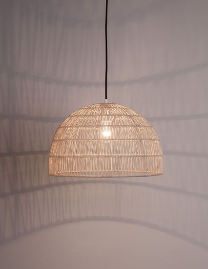 Nova Luce MELODY Pendelleuchte E27 Beige 250x40cm dimmbar 9586446