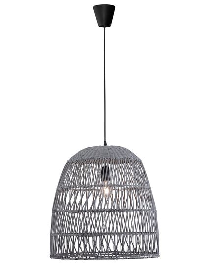 Nova Luce DESTIN Pendelleuchte E27 Grau 250x46,5cm dimmbar 9586671