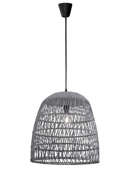 Nova Luce DESTIN Pendelleuchte E27 Grau 250x46,5cm dimmbar 9586671