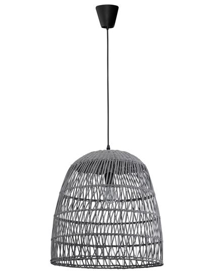 Nova Luce DESTIN Pendelleuchte E27 Grau 250x46,5cm dimmbar 9586671