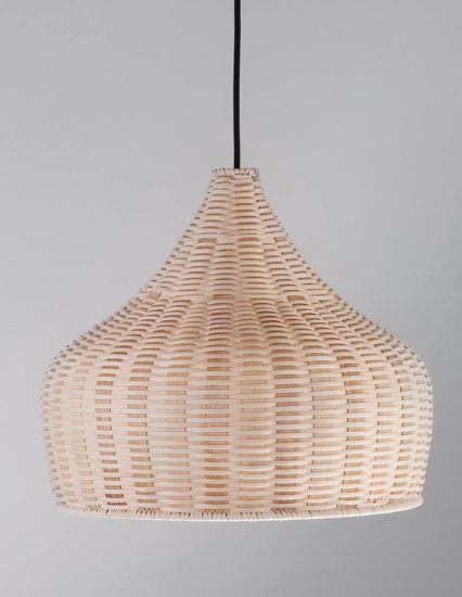 Nova Luce MIA Pendelleuchte E27 Beige 250x38,5cm dimmbar 9594341