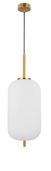 Nova Luce LATO Pendelleuchte E27 Gold 120x22cm dimmbar 9624062