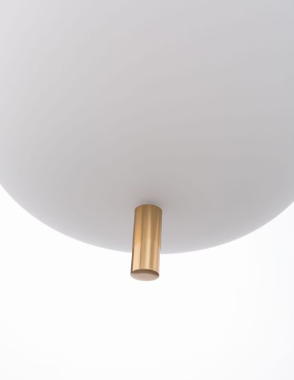 Nova Luce LATO Pendelleuchte E27 Gold 120x22cm dimmbar 9624062