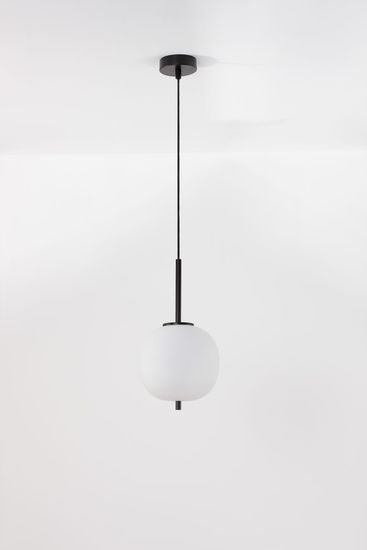 Nova Luce LATO Pendelleuchte E14 Schwarz 120x18,5cm dimmbar 9624074