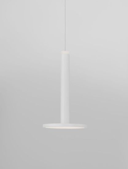 Nova Luce PALENCIA LED Pendelleuchte Weiß 10W Warmweiss 160x15cm 9695228