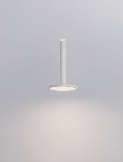 Nova Luce PALENCIA LED Pendelleuchte Weiß 10W Warmweiss 160x15cm 9695228