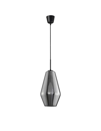 Nova Luce VEIRO Pendelleuchte E27 Schwarz 120x17cm dimmbar 9724101