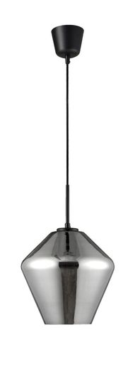 Nova Luce VEIRO Pendelleuchte E27 Schwarz 120x23cm dimmbar 9724102