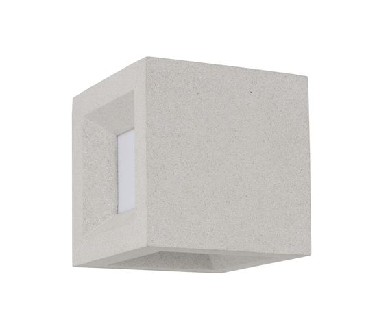 Nova Luce CASTRO Wandleuchte E27 Weiß 12W IP65 16x16x16cm dimmbar 9762162