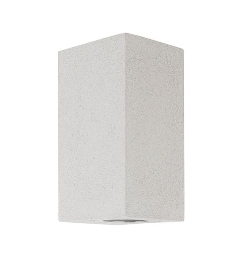 Nova Luce FUENTO Wandleuchte GU10 Weiß 2x7W IP65 8,6x10x18cm dimmbar 9790551