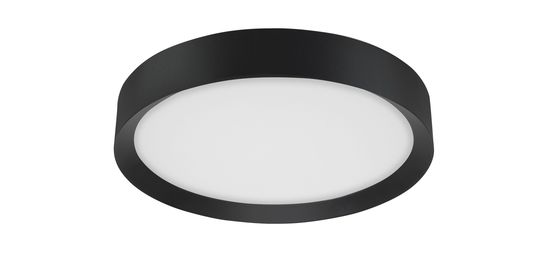 Nova Luce LUTON LED Deckenleuchte Schwarz 47W Warmweiss 8,5x55cm 9818452