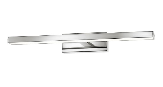 Nova Luce MODENA LED Wandleuchte Chrom 12W IP44 Warmweiss 49x2x6,5cm 9870020