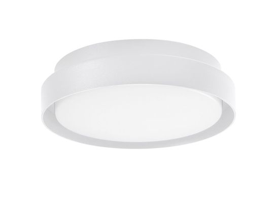 Nova Luce OLIVER LED Wand,-Deckenleuchte Weiß 20W IP65 Warmweiss 27x27x7cm 9944602