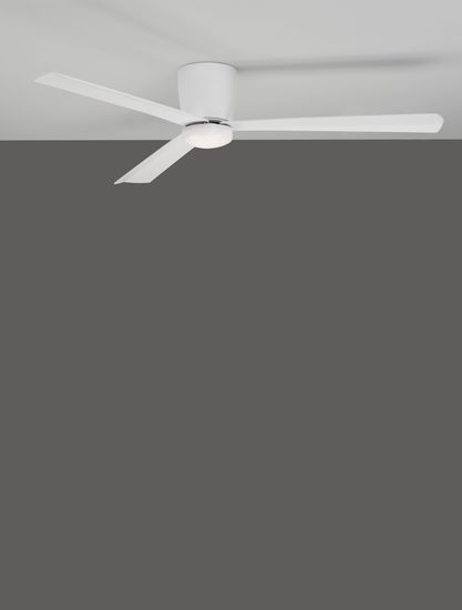 Nova Luce DELL Ventilator Weiß 18,2x121,9cm dimmbar 9952325