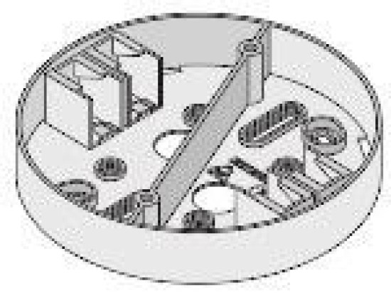 OSRAM Mounting adapters Adapter Aufputzmontage von Sensorelementen Made in Italy 4008321480798