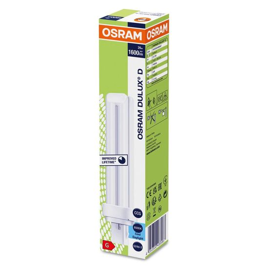 OSRAM DULUX 26W/865 G24d-3 1600lm 6500K tageslichtweiss 4050300486987
