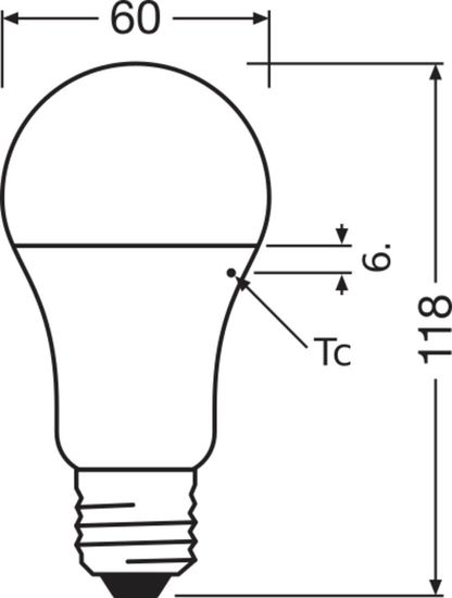 OSRAM LED VALUE CLASSIC A 100 13W E27 Lampe 1521lm 2700K warmweiss wie 100W 4058075479364