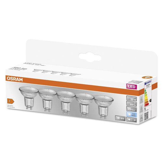 OSRAM LED STAR PAR16 4.3W 840 GU10 Spot, Strahler 350lm 4000K neutralweiss wie 50W 4058075617742