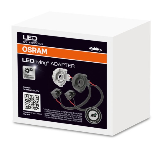 Osram LEDriving Adapter 64210DA05 für Night Breaker LED Lampen 4062172233170