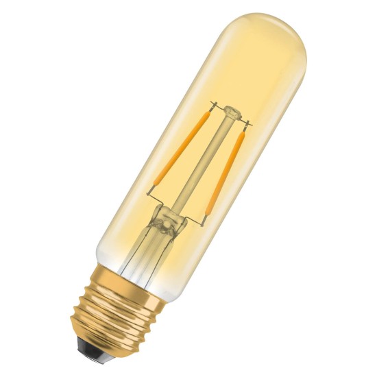 OSRAM Vintage 1906 LED SPECIAL Shapes 2.5W 820 Gold E27 Lampe 200lm 2000K warmweiss wie 20W 4099854091858