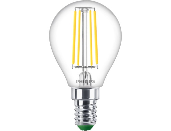 Philips ultraeffizientes LED Tropfenlampe E14 2,3W 485lm neutralweiss 4000K wie 40W 8720169310759