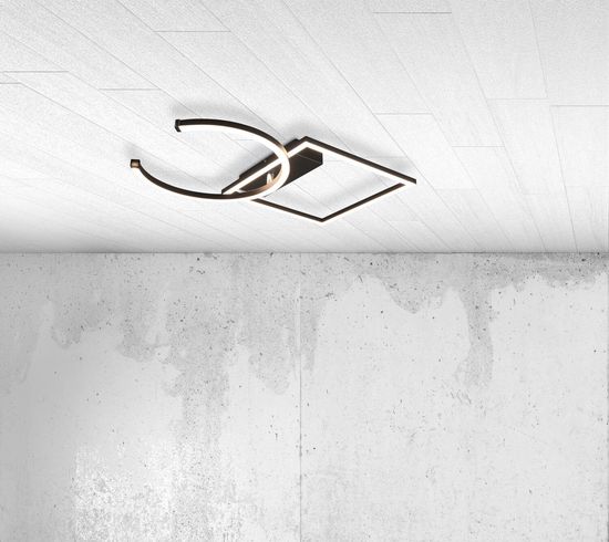 Reality Pivot LED Deckenleuchte  23,5W dimmbar Schwarz Matt warmweiss