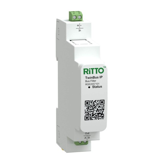 Ritto RGE2057101 Busfilter, TwinBus IP, weiß