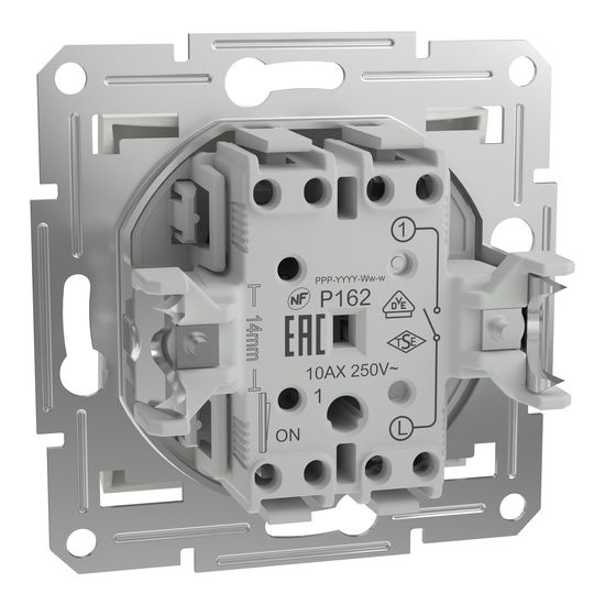 Schneider Electric ASFORA Ein/Ausschalter UP weiss EPH0170121D