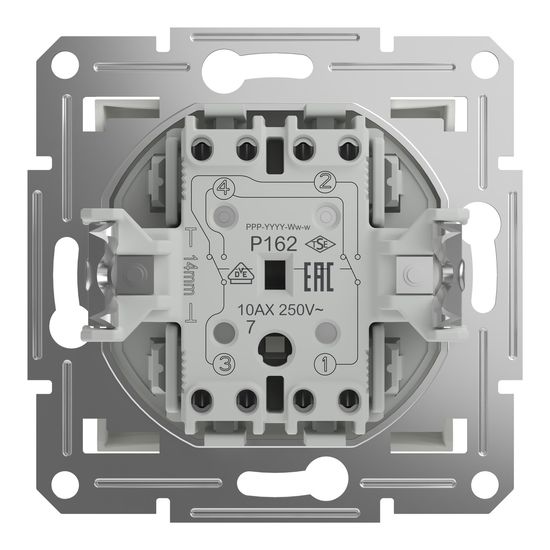 Schneider Electric ASFORA Kreuzschalter UP weiss EPH0570121D