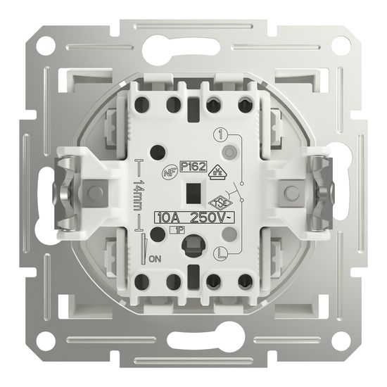 Schneider Electric ASFORA Taster Klingelsymbol UP weiss EPH0870121D