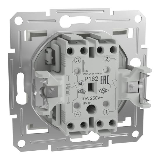 Schneider Electric ASFORA Doppeltaster UP weiss EPH1170121D