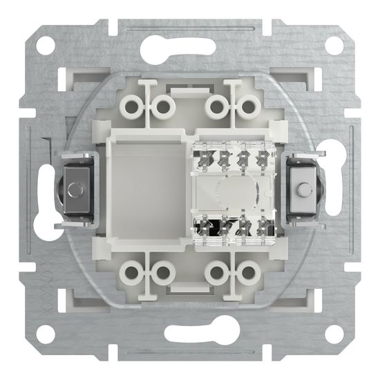 Schneider Electric ASFORA RJ45 Kat. 6e UTP 1-Fach ICD UP weiss EPH4770121D