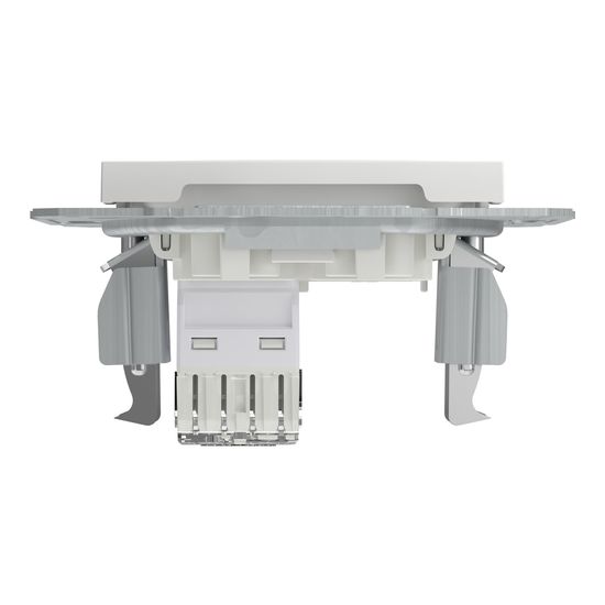 Schneider Electric ASFORA RJ45 Kat. 6e UTP 1-Fach ICD UP weiss EPH4770121D