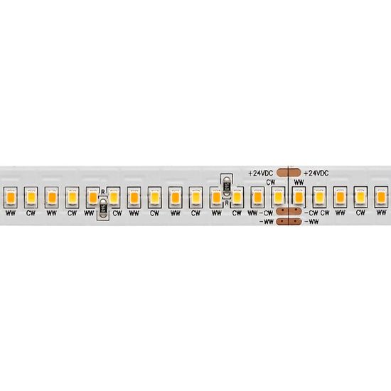 SIGOR 20W/m TW LED-Streifen 4000-2100K 5m 288LED/m IP20 24V