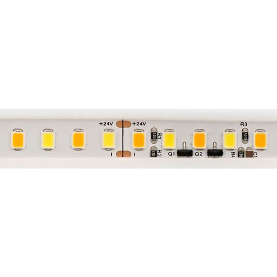 SIGOR 10W/m dimmbar-To-Warm LED-Streifen 4000-2200K 5m 168LED/m IP67 24V