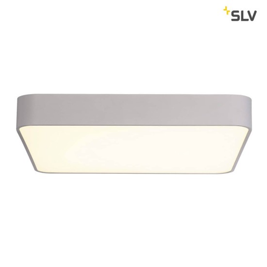 SLV 1000727 MEDO 60 SQUARE LED Deckenleuchte silbergrau 1-10V 3000K