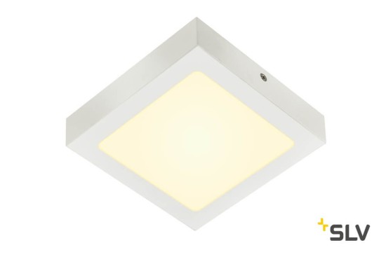 SLV 1003018 SENSER 18 LED Deckenaufbauleuchte eckig weiß