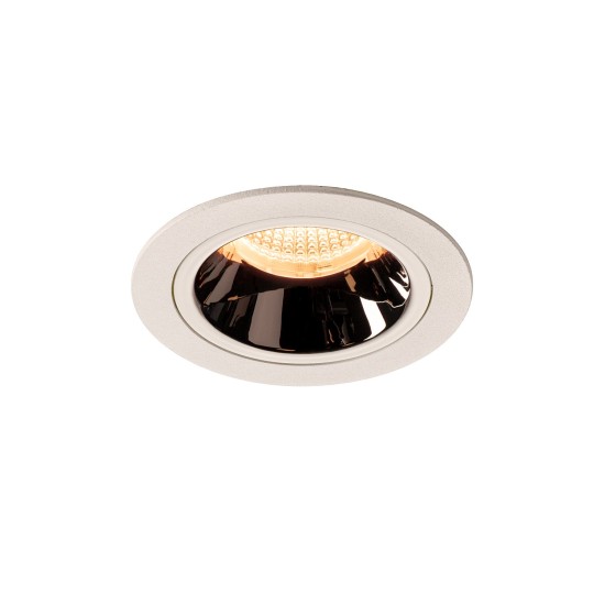 SLV 1003855 NUMINOS DL M LED Einbauleuchte weiss/chrom 2700K 20°