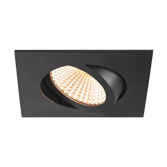 SLV 1007430 NEW TRIA 68, LED Deckeneinbauleuchte, 1800-3000K, 60°, quadratisch, schwarz