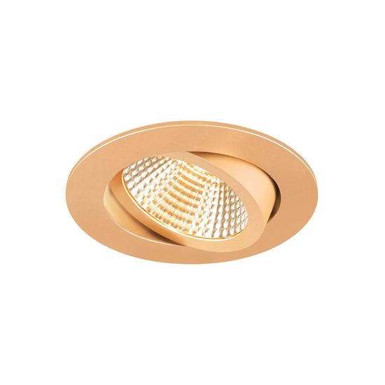 SLV 1007447 NEW TRIA 95, Deckeneinbauring, D: 11 H: 2.6 cm, rosegold