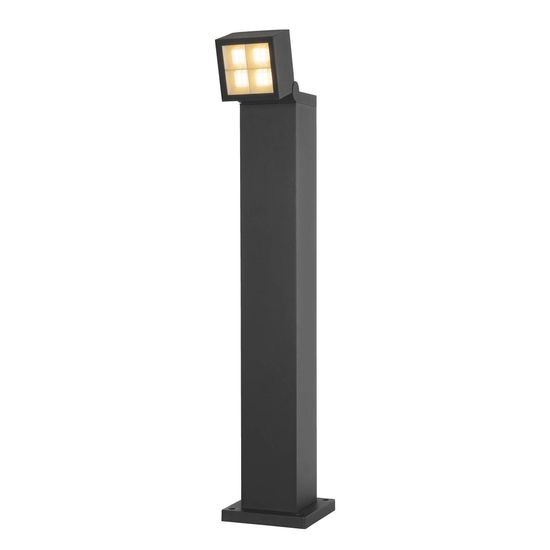 SLV 1007459 S-CUBE 75, LED Stehleuchte, 15W, 2700/3000K, PHASE, anthrazit