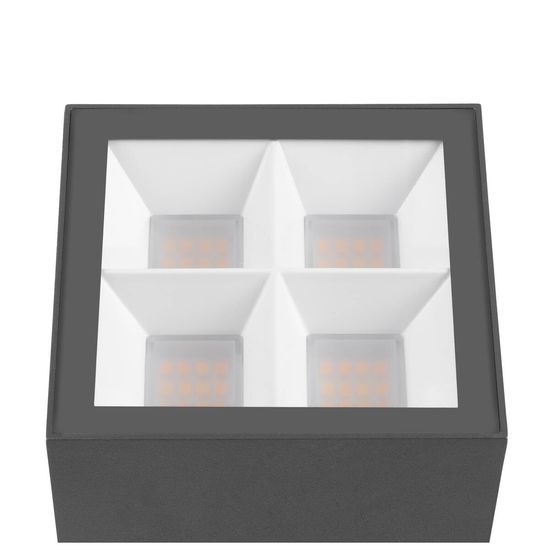 SLV 1007459 S-CUBE 75, LED Stehleuchte, 15W, 2700/3000K, PHASE, anthrazit