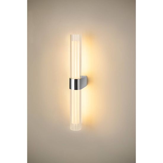 SLV 1007619 LYGANT double, LED Wandaufbauleuchte, 3000K, 11W, chrom