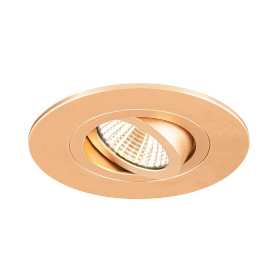 SLV 1007633 NEW TRIA 75 XL, Deckeneinbauring, D: 11 H: 2.6 cm, rosegold