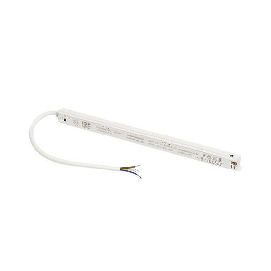 SLV 48V SYSTEM, Intrack LED Treiber, 48VDC, 100W, inkl. 30cm Anschlusskabel für 220-240VAC und DALI-Durchverdrahtung, weiß 1007871