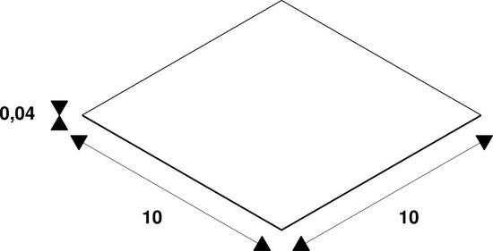 SLV 1 SYSTEM, Abdeckung, L: 10 B: 10 cm, weiß 1008148