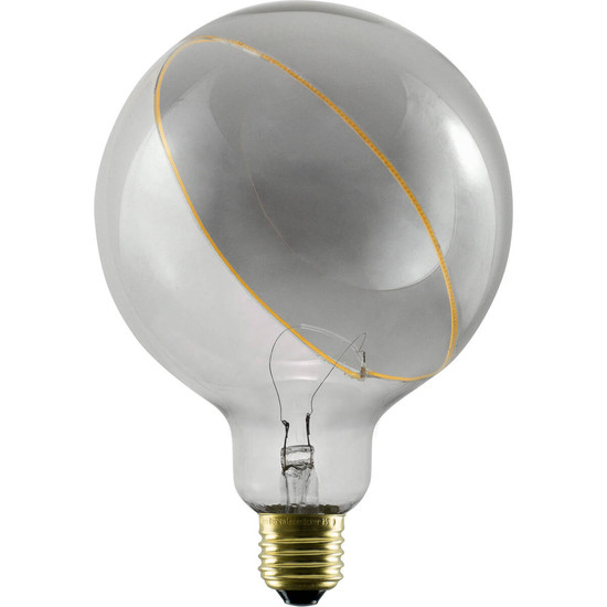 SLV LED Illusion Globe 125 slanting top, LED-Leuchtmittel, smokey, E27, PHASE, 5W, 2200K 1008160
