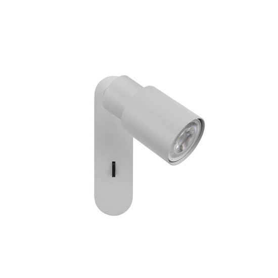 SLV PURI 2.0 Tube, Wand- und Deckenaufbauleuchte, Schalter, rechteckig, 1x max. 6W GU10, grau 1008299